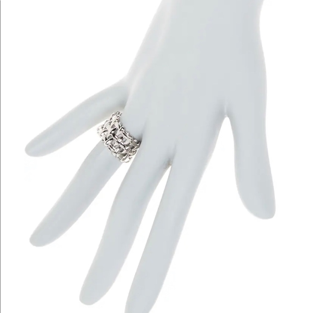 Rivka Friedman NWT Basket Weave Ring - Size 5